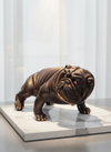 Raycraft Bronze Bulldog Sculpture