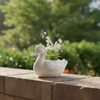 Ceramic Swan Planter – Elegant Decorative Pot for Modern & Minimal Interiors